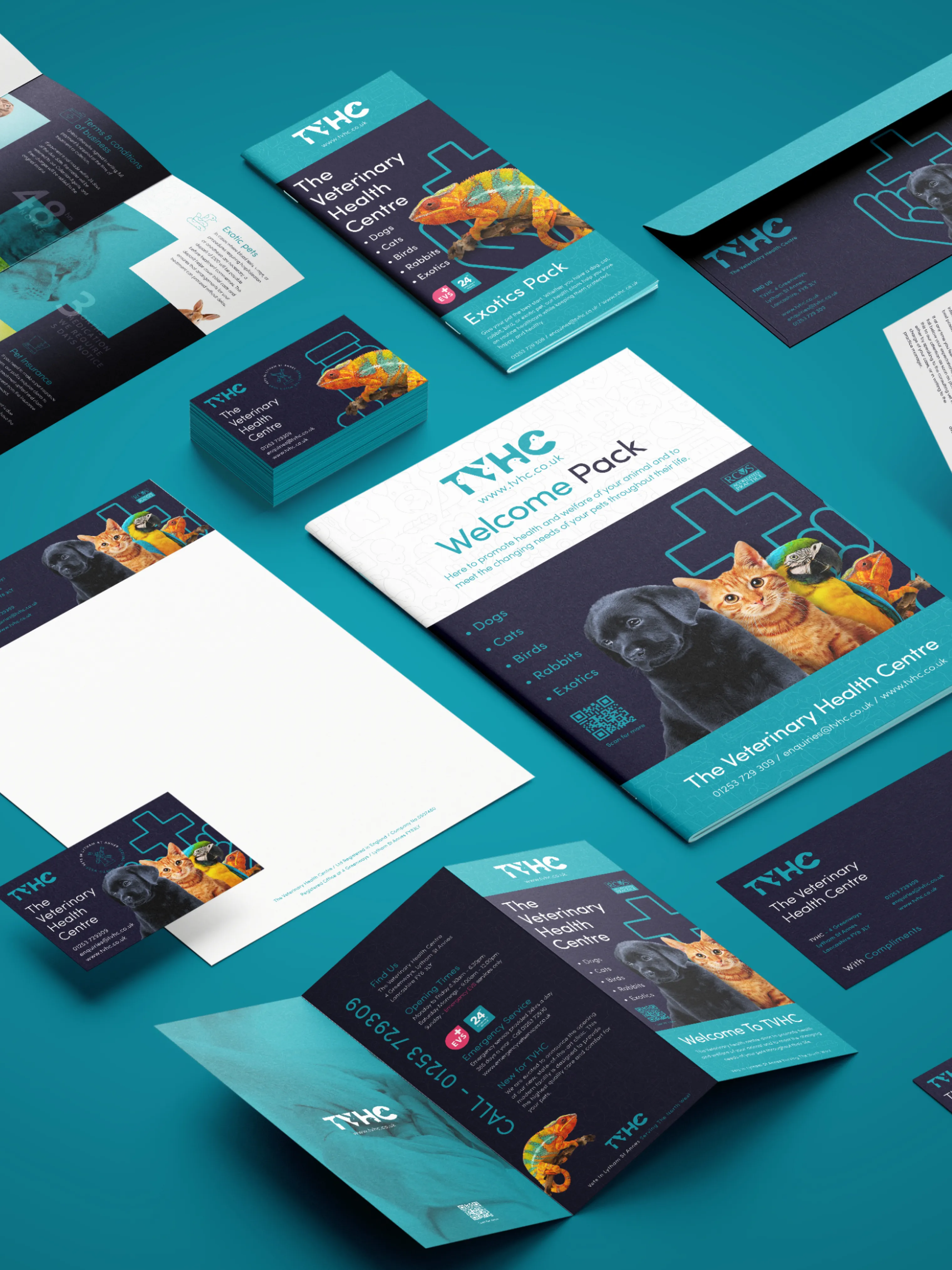 Veterinary health centre TVHC stationary design package